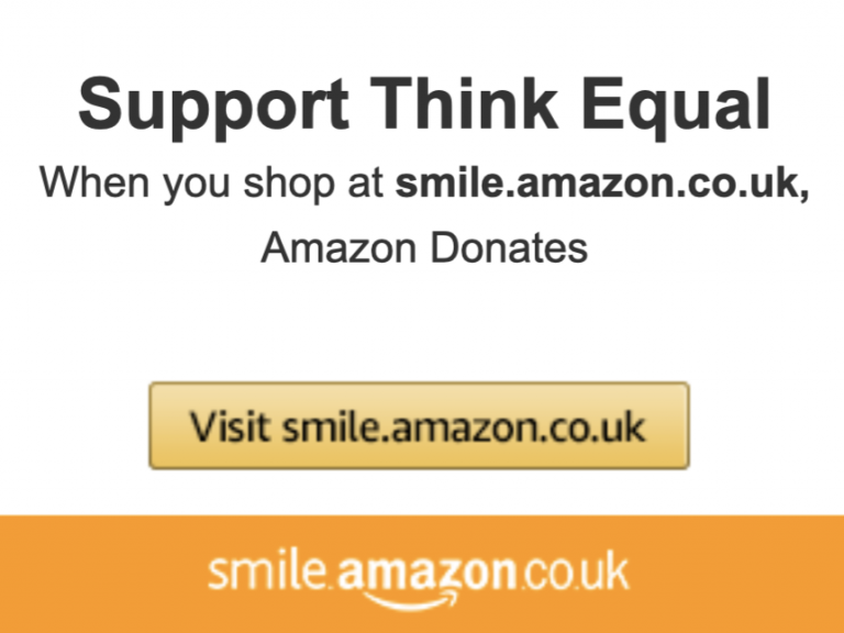 Amazon Smile Think Equal Charity
