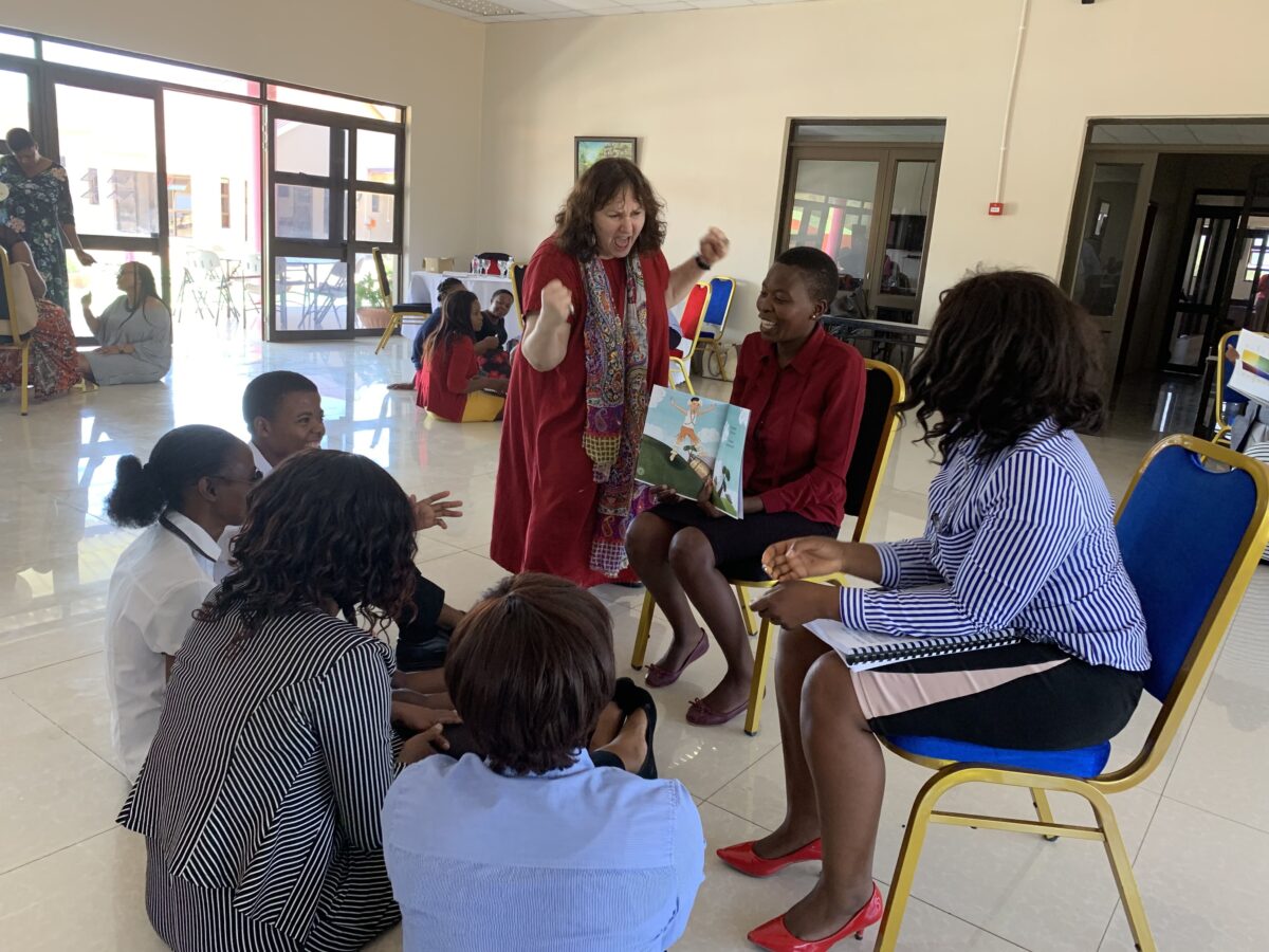 Think Equal teacher training in Botswana