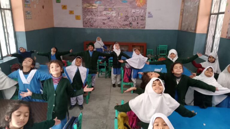 Pakistan children during a Think Equal activity